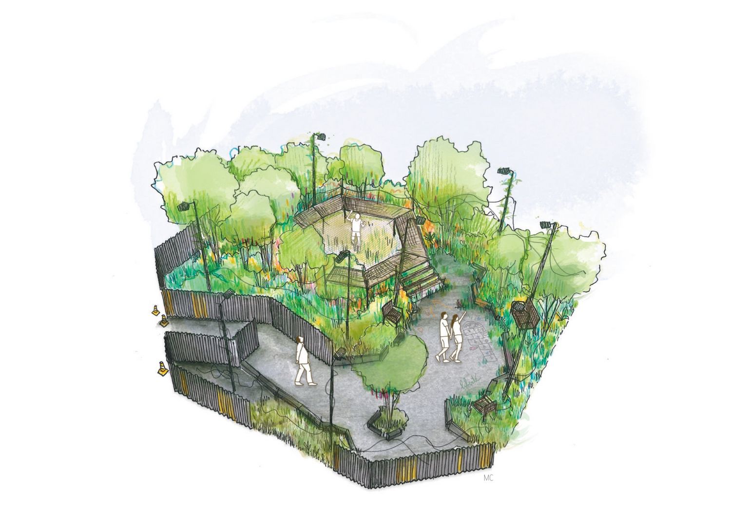 Jardin d'Antoine de Lavalette