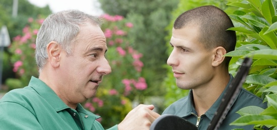 Collaborer avec un apprenti paysagiste